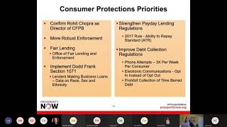 Pressing Forward: Prosperity Now's 2021 Consumer Protections Priorities (Recording)