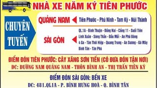 Xe khách Năm Ký chạy Quảng Nam vào Sài Gòn và ngược lại|tổng đài đặt vé 0963.111.454