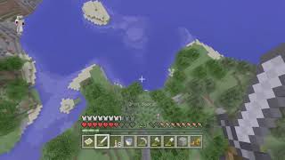 Surviving a 40 blocks High Jump in Minecraft