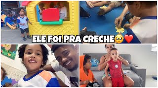 TIREI O HENRY DA ESCOLA | ELE FOI PRA CRECHE PÚBLICA COM O IRMÃO