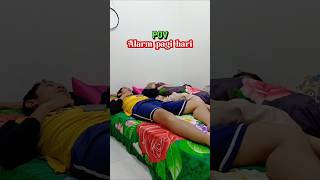 Misteri alarm pagi setiap hari #viralvideo #comedy #pov #funny #lucu #ngakak #drama #alarm #suami