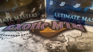 MTG Ultimate Masters Boxes x2 Opened for Patrons! BOX TOPPERS!!!!