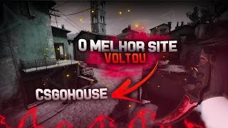 O MELHOR SITE DE SKINS VOLTOU ! O NOVO CSGOHOUSE !