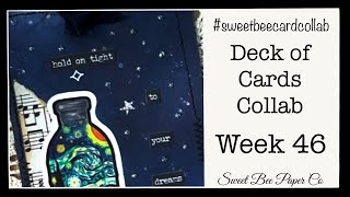 Week 46 Collage Collab | Deck of Cards Collab Weekly Project | Collage Challenge #sweetbeecardcollab