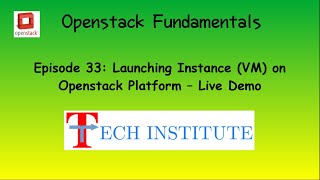 How to launch instance (Virtual machine) in Openstack || [Redhat Openstack Platform 16] - Live Demo