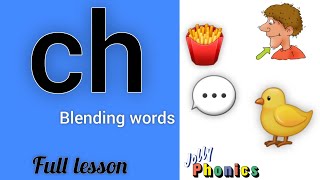 ch words. jolly phonics ch | ch sound | ch sound words | Ch Blending Words