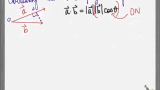 MCV4U - 7.5 Scalar and Vector Projection