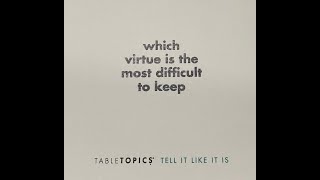 Table Talk: The Virtue of Sucking