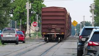 CSX YN2 C40-8W and Street Running NS SD70ACC - 7/9 and 7/11/23