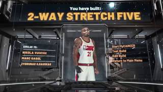 🚨NEW BUILD ALERT!🚨 2 WAY STRETCH 5  | STRETCH BIGS ARE BACK - NBA 2K20