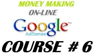 Google Adsense COURSE - Content - Part 1