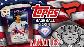 2024 Topps Series 2 Fanatics Blaster Box Rip 🍀 America! 🇺🇲