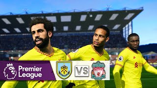 PES 2021 - Burnley vs Liverpool🔥Premier League 21/22 | Luis Diaz Debut Match Liverpool ● PEStation