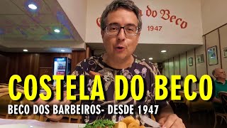 Restaurante Tradicional desde 1947 Costela do Beco no Centro do Rio de Janeiro