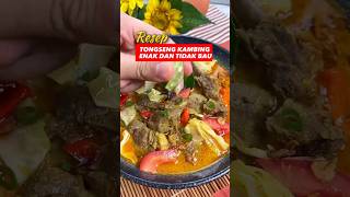 RESEP TONGSENG KAMBING, ENAK DAN TIDAK BAU