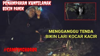 CAMPING HOROR!! LOKASI PENEMUAN M4Y4T EXPERIMEN BAKAR TERASI TERNYATA ADA YANG MUCUL