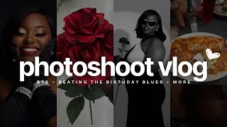 VLOG | Birthday Photoshoot, BTS, Beating the Bday Blues + More |Dominique Imani