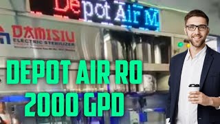 Depot Air Minum RO 2000 GPD Dengan 2 Pengisian #depotairminum #depotairro