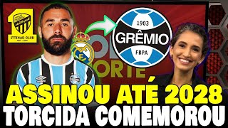 💥AGITOU NESSE DOMINGO! GRÊMIO BUSCA REFORÇO! MINHA NOSSA! ÚLTIMAS NOTÍCIAS DO GRÊMIO HOJE