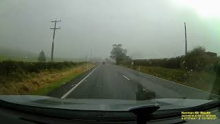 Foggy Statehighway 36 New Zealand part2