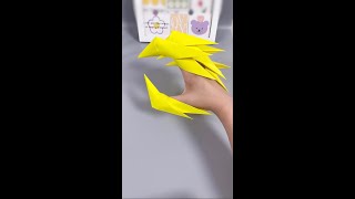 Golden Dragon Claw|黄金龙爪，男孩玩具 #折纸教程 #dragonclaw #创意手工 #origamitutorial #一起做手工 #diyideas