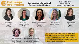 Comparative International Commercial Arbitration Webinar