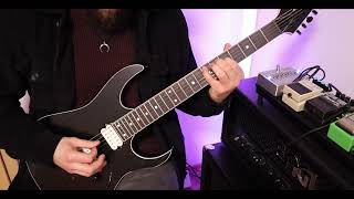 CLEAN GUITAR RIFFS - IBANEZ RGR652AHBF-WK PRESTIGE