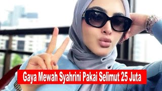 Gaya Elegan Syahrini Saat Pose Duduk Manis Disorot, Pakai Selimut Rp 25 Juta