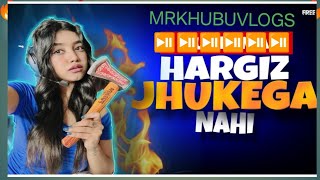 HARGIZ  JHUKEGA NAHI 🔥✌ Free Fire Live! #ff #freefireCS 4 vs 4 FREE Fire max Live streaming #shorts