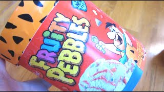 Edy's Fruity Pebbles Ice Cream Unboxing