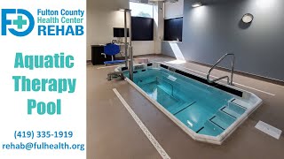 Aquatic Therapy Pool | Fulton County Health Center Rehab