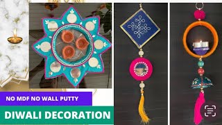 Diwali Decorations Ideas// diy diwali decorations/// wall hanging