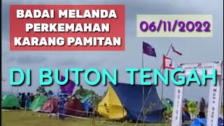 BADAI  MELANDA PERKEMAHAN KARANG PAMITAN DI BUTENG KABUPATEN BUTON #Shorts Vidio