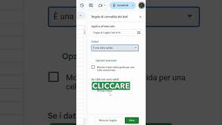 Come usare il mini calendario in Google Fogli per impostare rapidamente una data 🗓️ #googlesheets