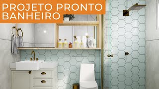 Banheiro Planejado para Apartamento │510