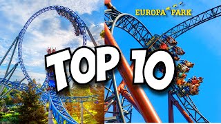 Top 10 BEST Roller Coasters at Europa Park (2024)