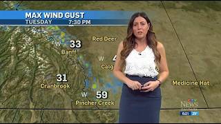 Danielle Savoni - CTV News Calgary - Weather - Tuesday, September 24, 2024.