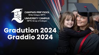 Graddio Grŵp Colegau NPTC 2024