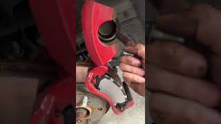 How to change your brake pads in under 60 seconds.