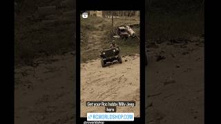 Jeep Willys making Sand Tracks #rc #tinytrucks #rochobby