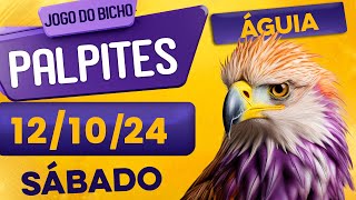 PALPITE DO DIA 12/10/2024 - JOGO DO BICHO 🍀 TODAS AS LOTERIAS 🍀