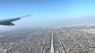 Air France AF24 CDG-LAX Landing in Los Angeles, CA from Paris, France.