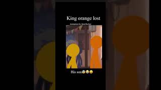 King orange lost his son #alanbecker #sigma #viral #minecraft #shorts