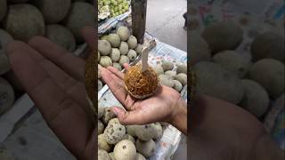 Unique Masala Wood Apple Of West Bengal #shorts