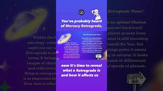 It’s time to reveal what a Retrograde is and how it affects us! ✨