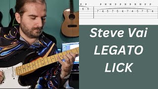 Naučite Lep Legato Lick U Stilu Steve Vai Na Gitari