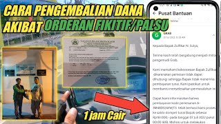 CARA MENGEMBALIKAN DANA AKIBAT ORDERAN FIKTIF/PALSU GRAB DRIVER  100% BERHASIL