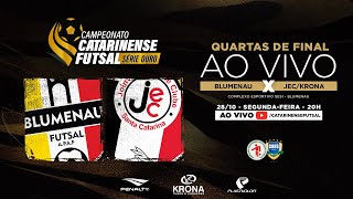 CAMPEONATO CATARINENSE SÉRIE OURO 2024 - Quartas-Finais - Blumenau Futsal X JEC/Krona