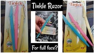 Tinkle Razor For Full Face||How to use?