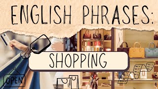 English Phrases for Shopping 🛒